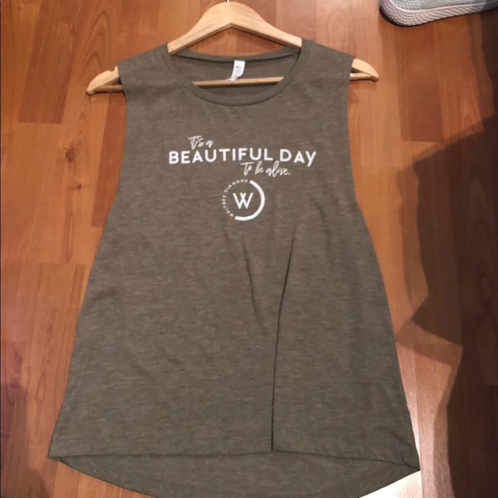 Whitney Simmons workout tank